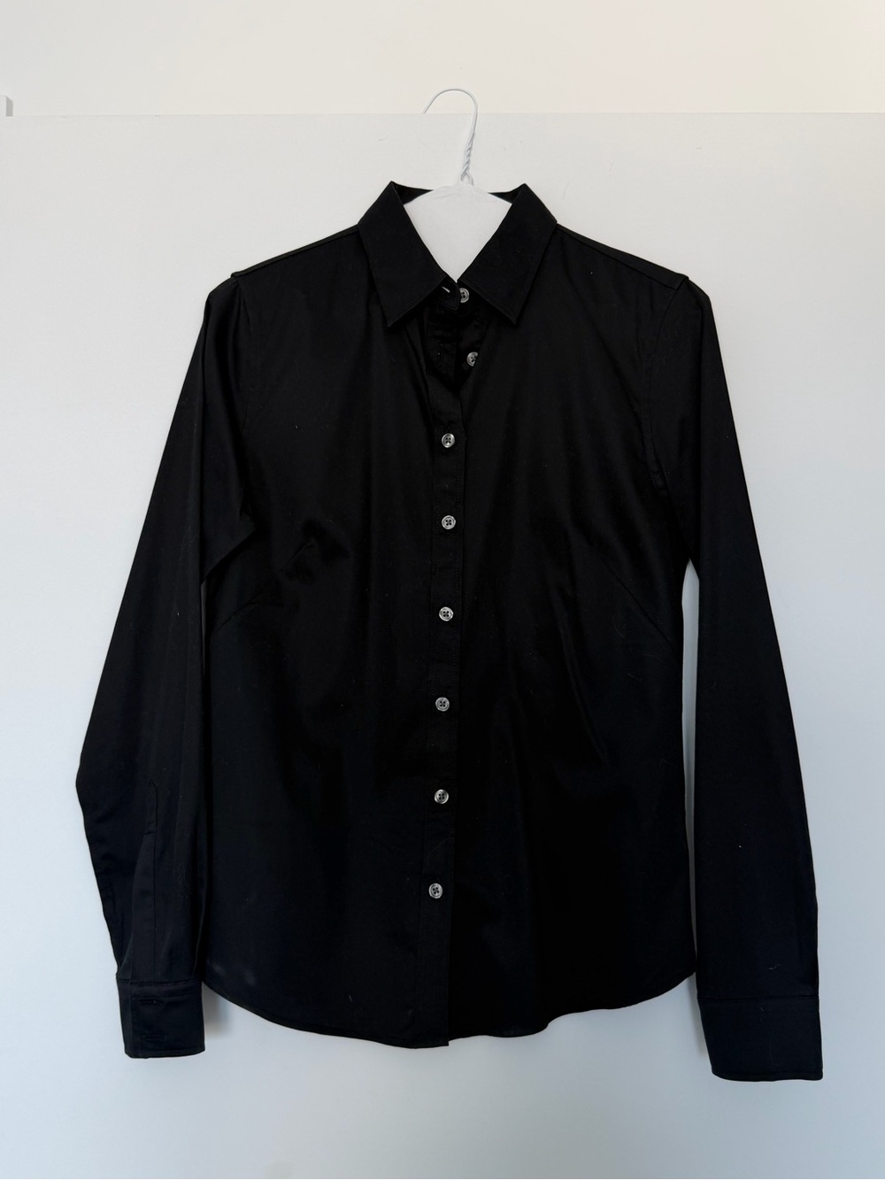Banana Republic Black Button-Front Women's Shirt